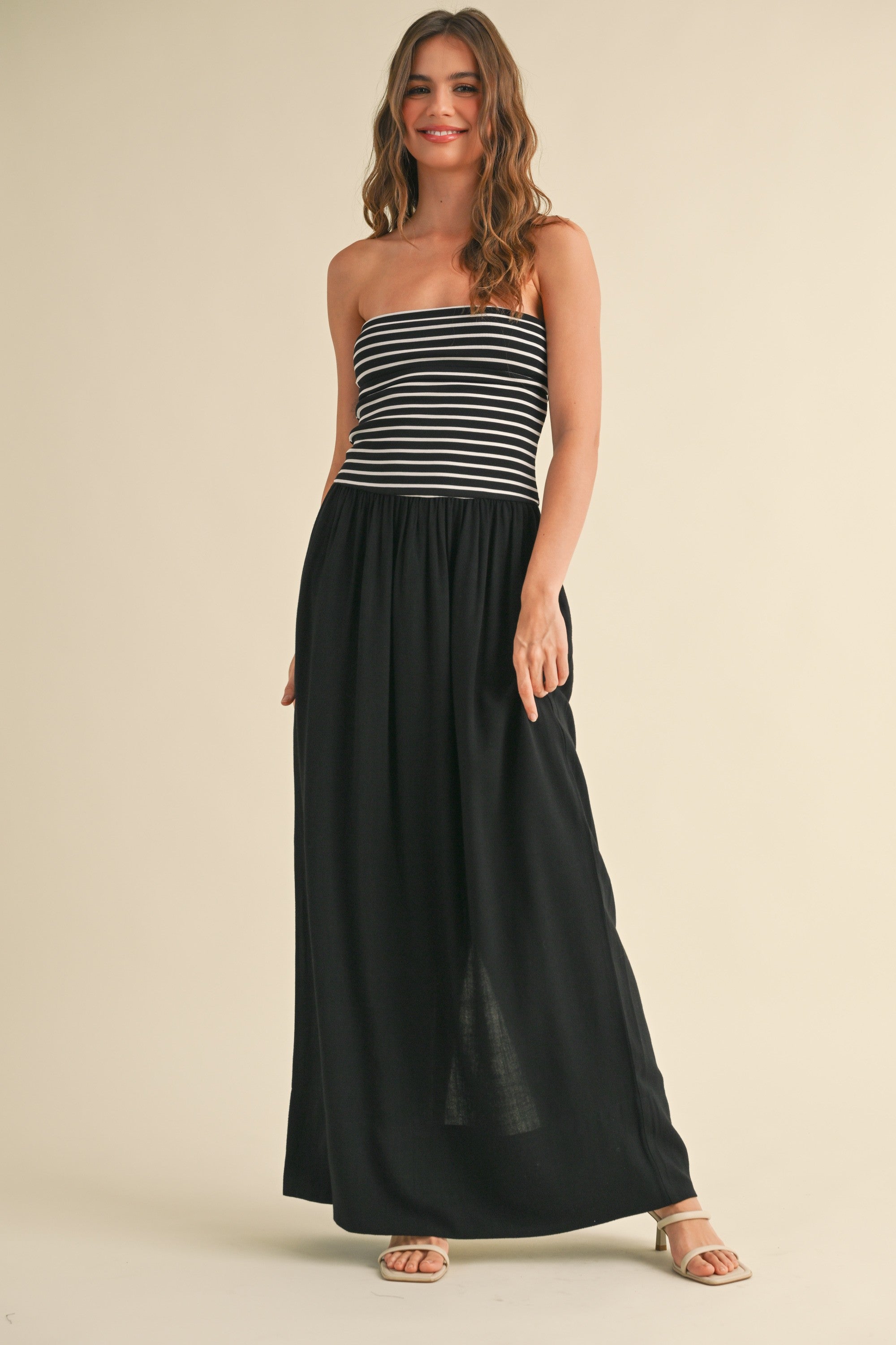 Bridget Strapless Maxi-Dresses-UrbanCulture-Boutique, A North Port, Florida Women's Fashion Boutique