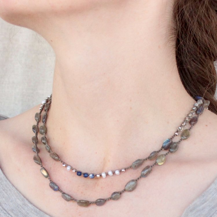 Erie Long Wrap Necklace-Necklace-UrbanCulture-Boutique, A North Port, Florida Women's Fashion Boutique