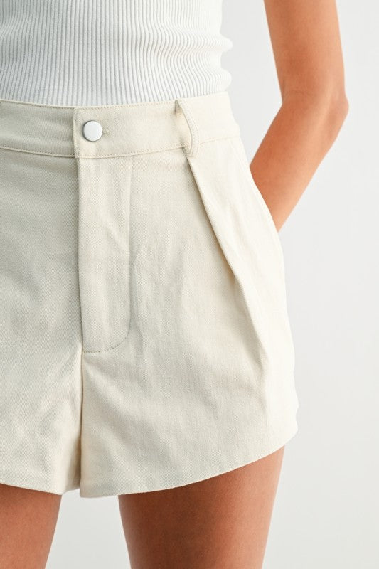 Rae Tailored Shorts-Shorts-UrbanCulture-Boutique, A North Port, Florida Women's Fashion Boutique