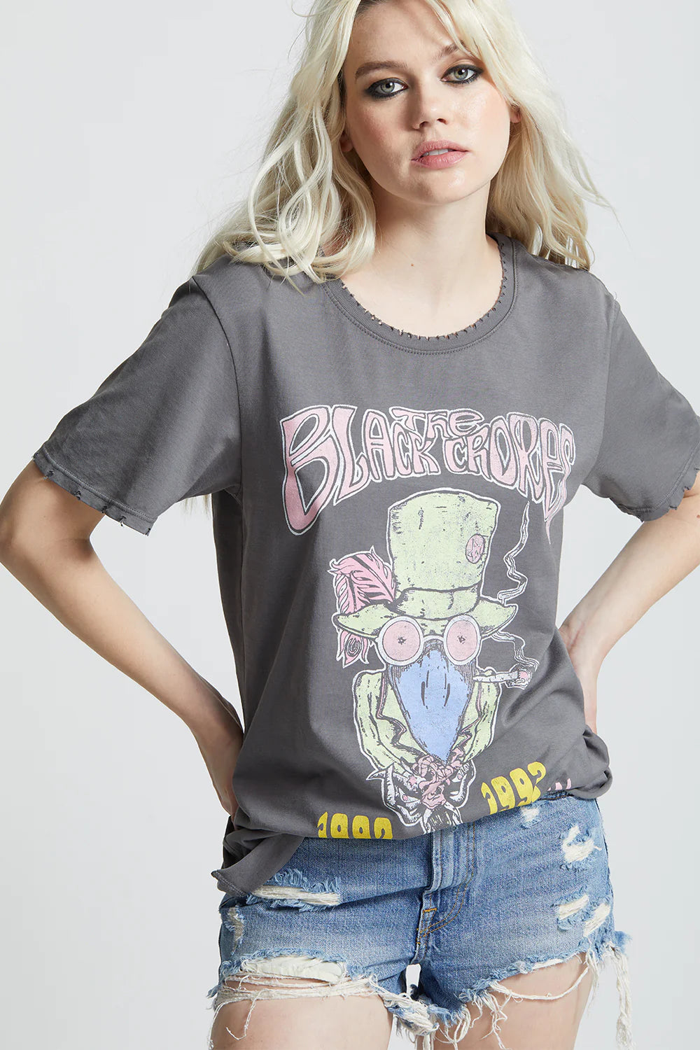 The Black Crowes High As The Moon-Graphic Tees-UrbanCulture-Boutique, A North Port, Florida Women's Fashion Boutique