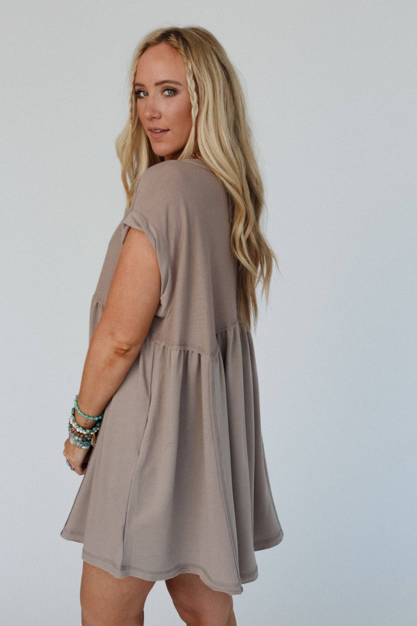 Sweet Nothings Babydoll Dress-Dresses-UrbanCulture-Boutique, A North Port, Florida Women's Fashion Boutique