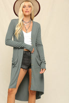 Ultra Soft Duster-Cardigan-UrbanCulture-Boutique, A North Port, Florida Women's Fashion Boutique