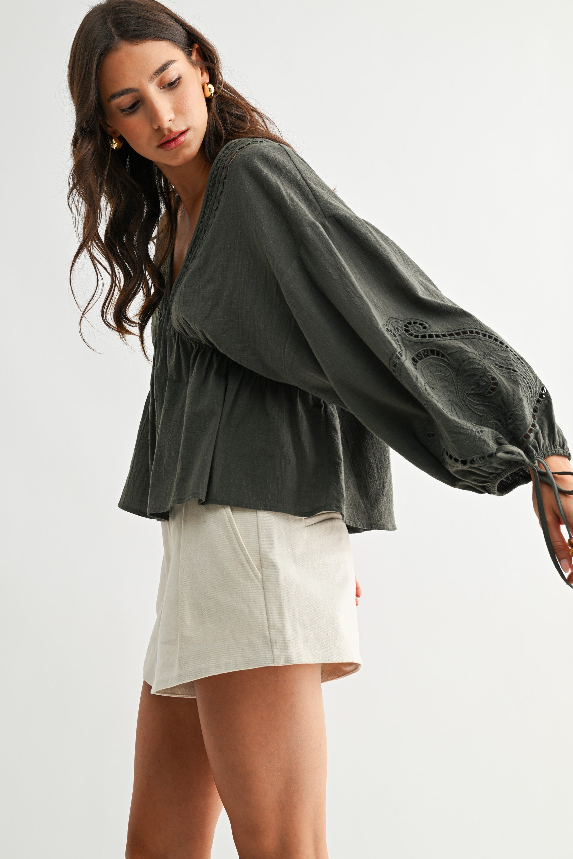 Astra Blouse-Blouse-UrbanCulture-Boutique, A North Port, Florida Women's Fashion Boutique