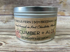 Cucumber + Aloe Candle (11 ounces)-Candles-UrbanCulture-Boutique, A North Port, Florida Women's Fashion Boutique