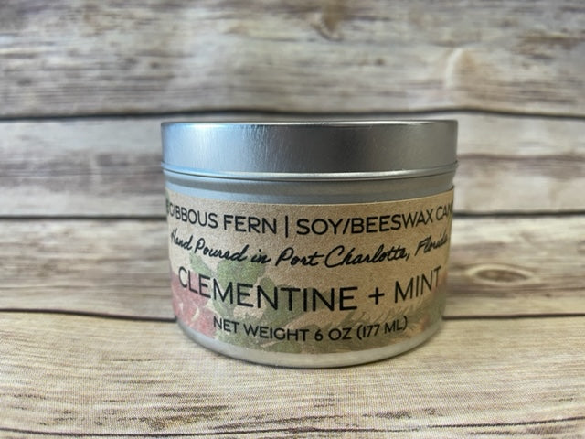 Clementine + Mint Candle (11 ounces)-Candles-UrbanCulture-Boutique, A North Port, Florida Women's Fashion Boutique
