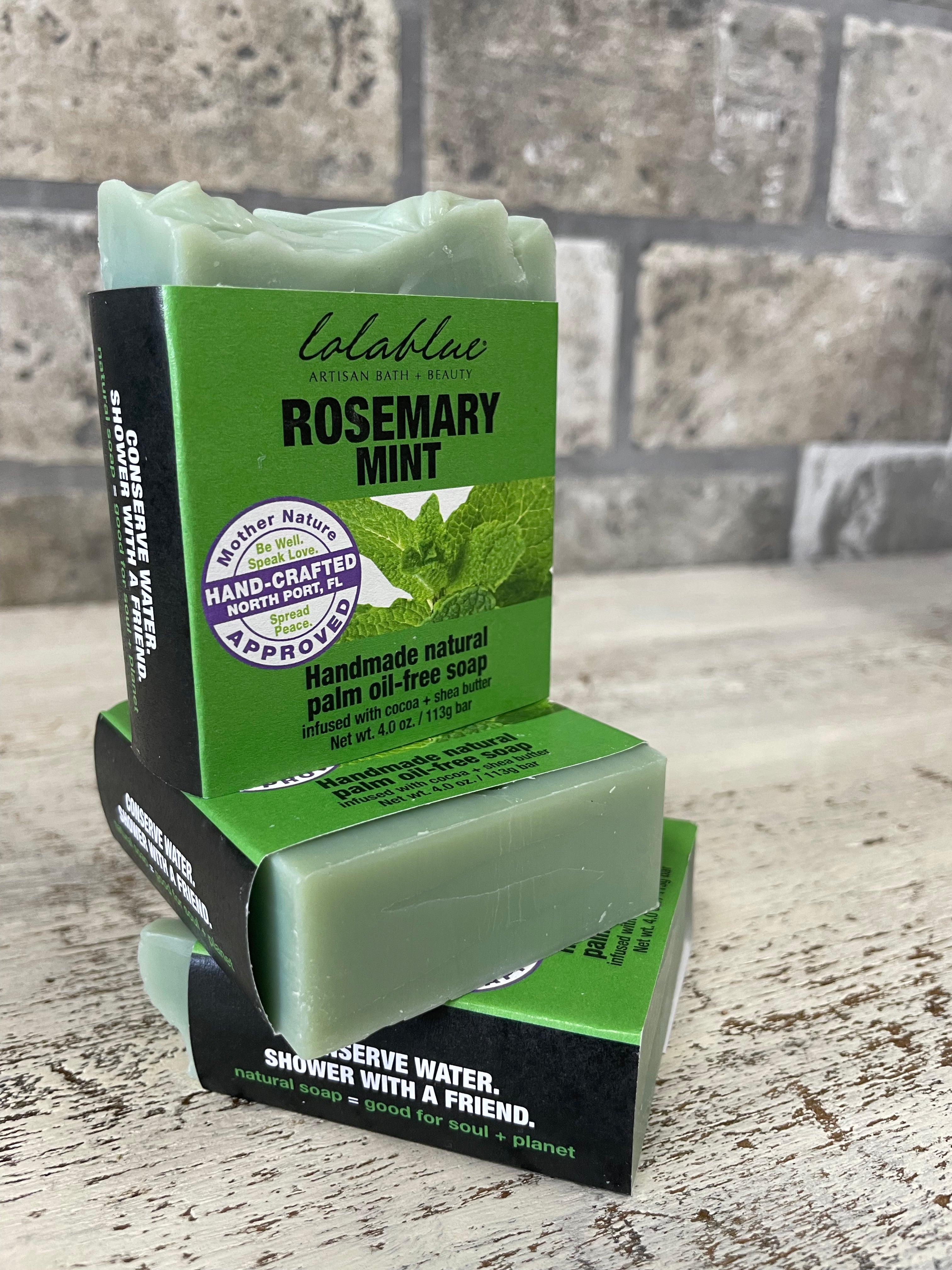 Rosemary Mint Bar Soap-Soap-UrbanCulture-Boutique, A North Port, Florida Women's Fashion Boutique