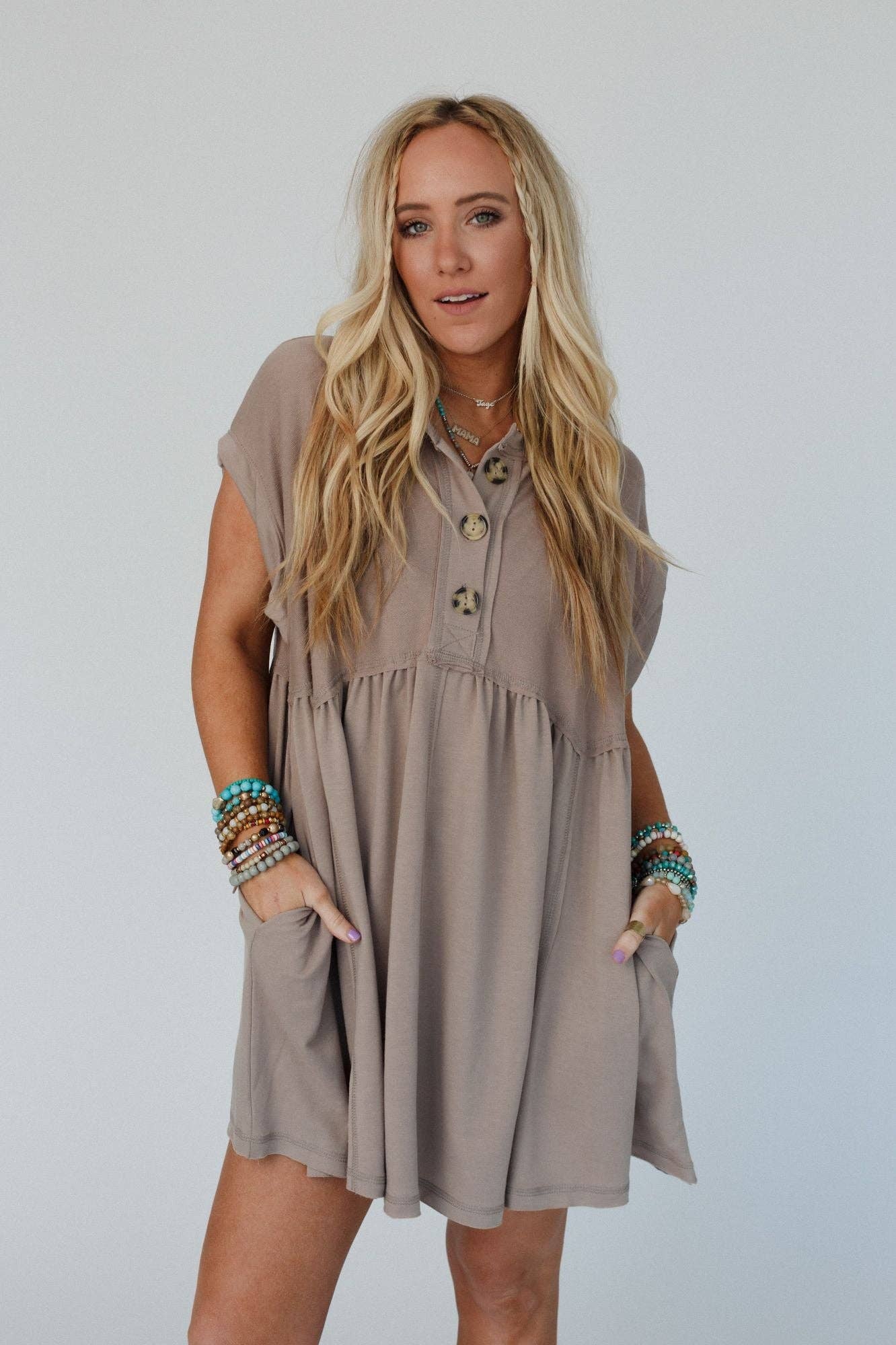 Sweet Nothings Babydoll Dress-Dresses-UrbanCulture-Boutique, A North Port, Florida Women's Fashion Boutique