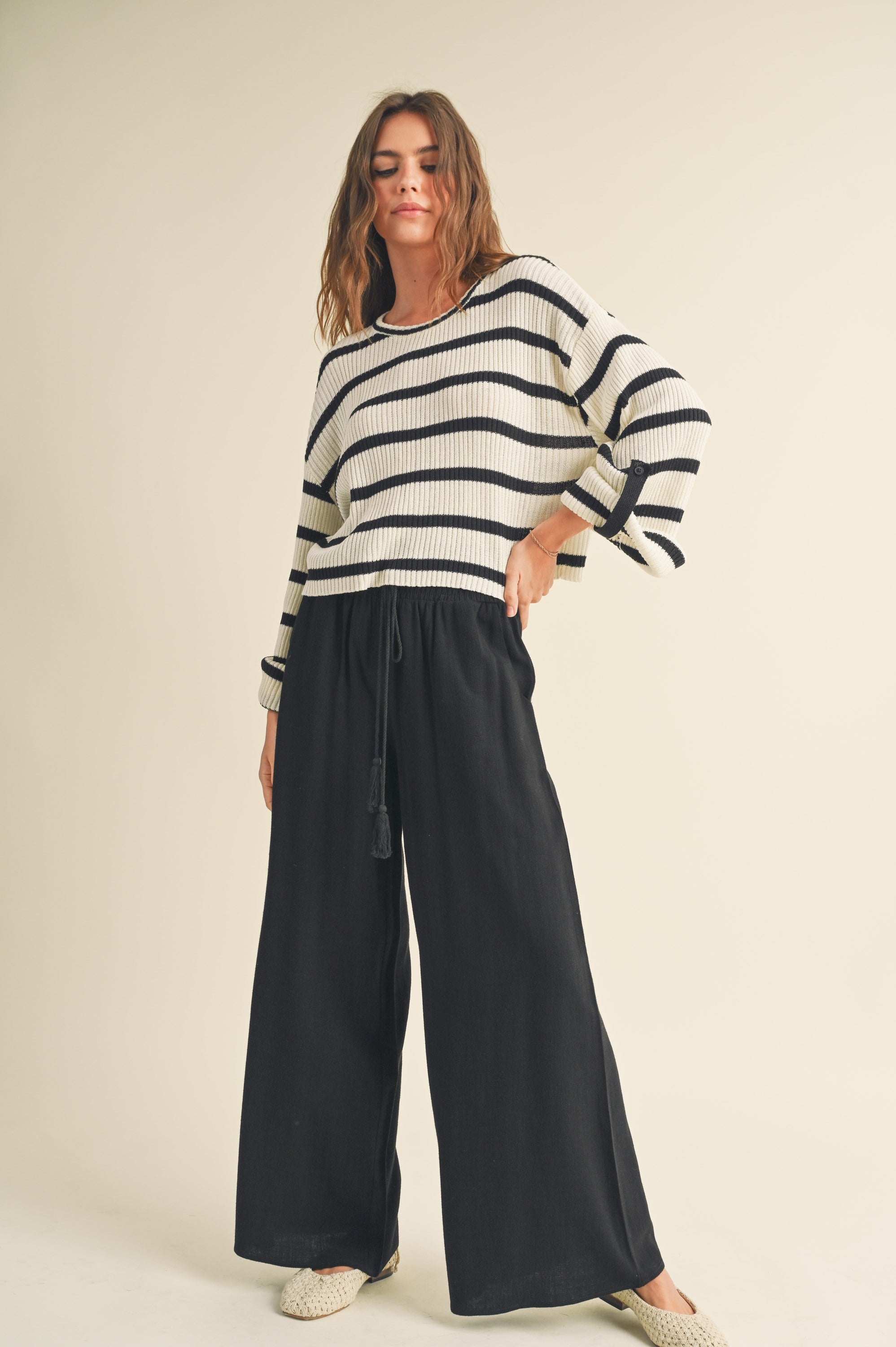Isadora Linen Pants-pants-UrbanCulture-Boutique, A North Port, Florida Women's Fashion Boutique