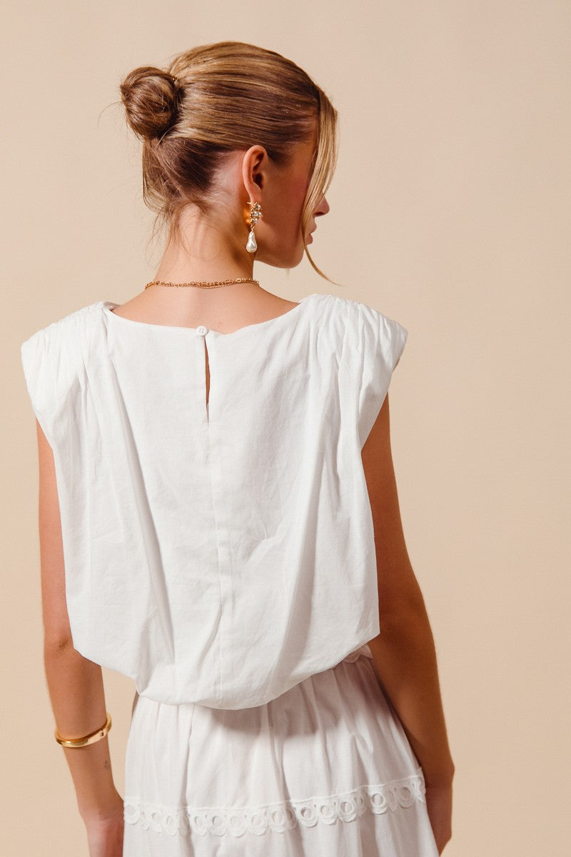 Mae Bubble Top and Maxi Skirt Set-Skirt Set-UrbanCulture-Boutique, A North Port, Florida Women's Fashion Boutique