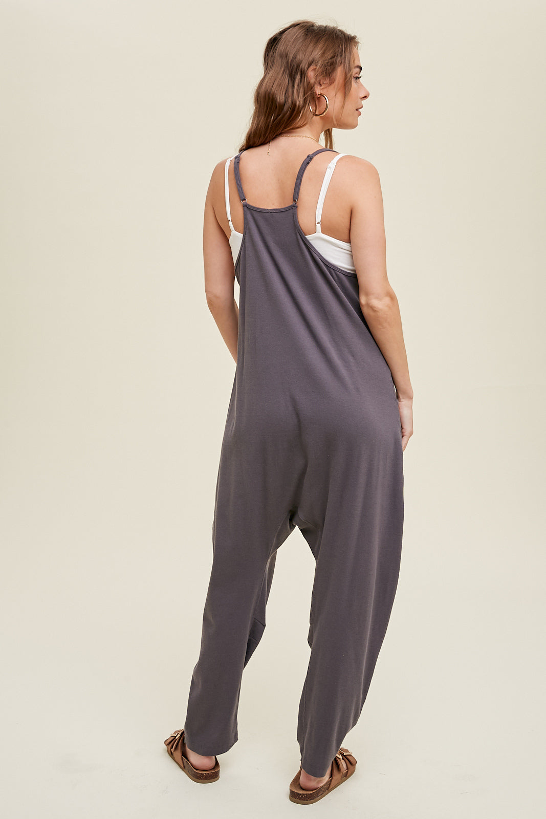 Cora Ribbed Jumper-Jumpsuits-UrbanCulture-Boutique, A North Port, Florida Women's Fashion Boutique