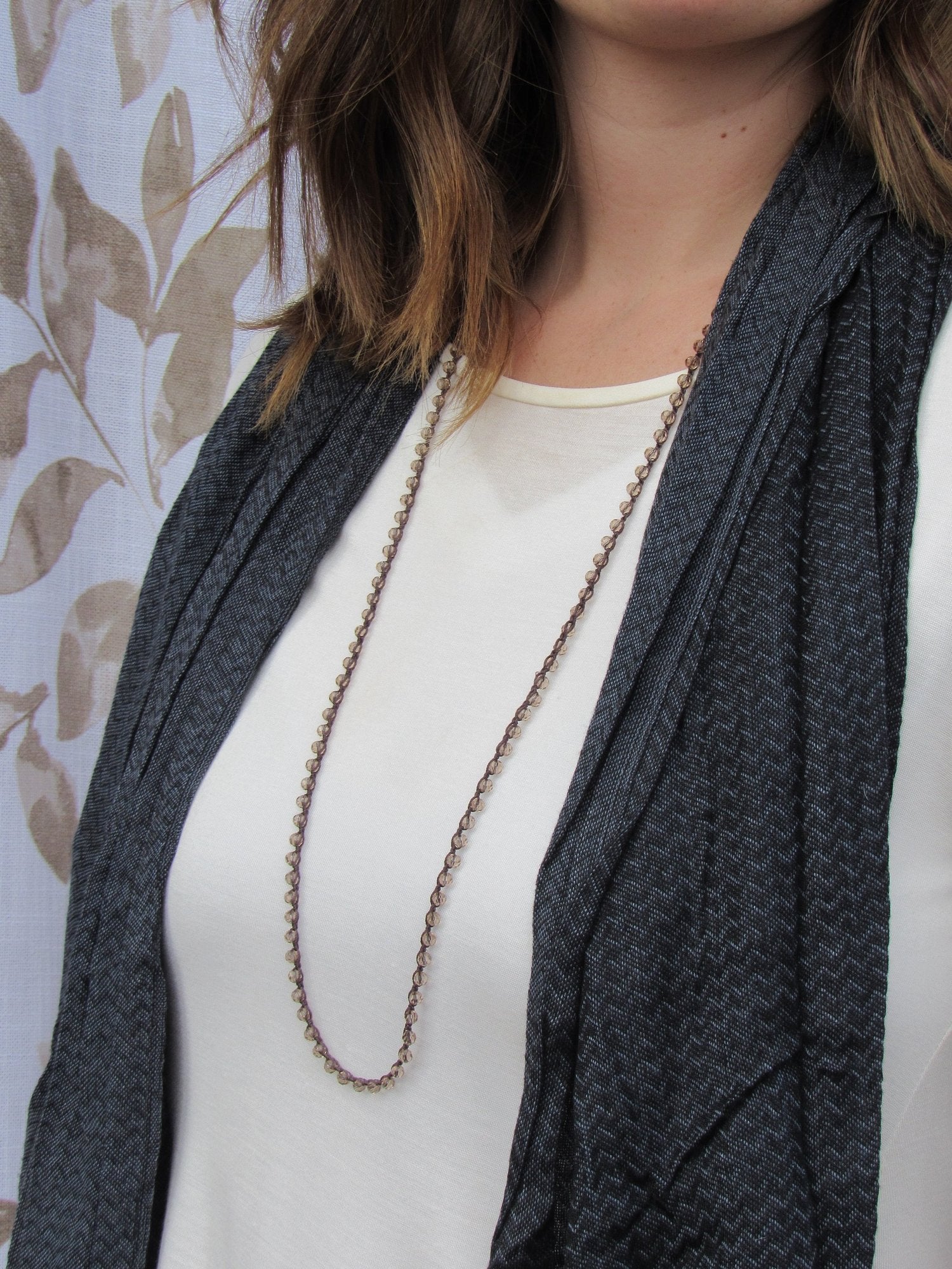 Durango Long Wrap-Necklace-UrbanCulture-Boutique, A North Port, Florida Women's Fashion Boutique