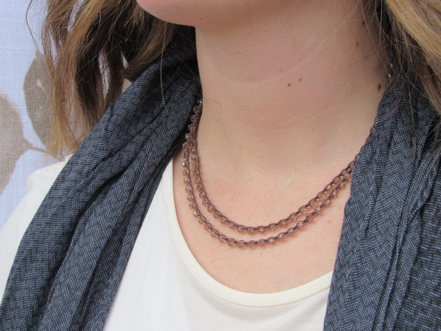 Durango Long Wrap-Necklace-UrbanCulture-Boutique, A North Port, Florida Women's Fashion Boutique