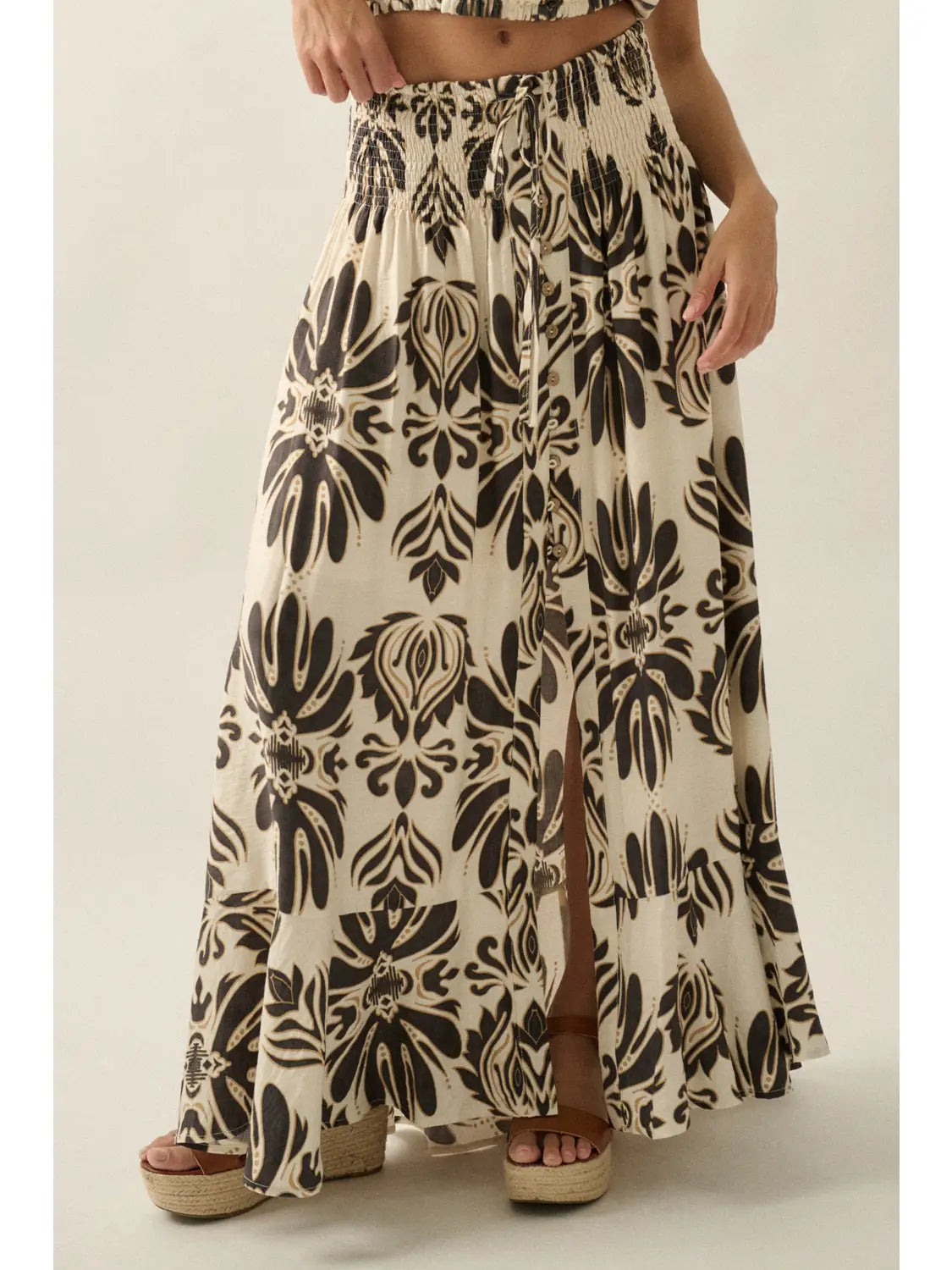 Olivia Maxi Skirt-Skirts-UrbanCulture-Boutique, A North Port, Florida Women's Fashion Boutique