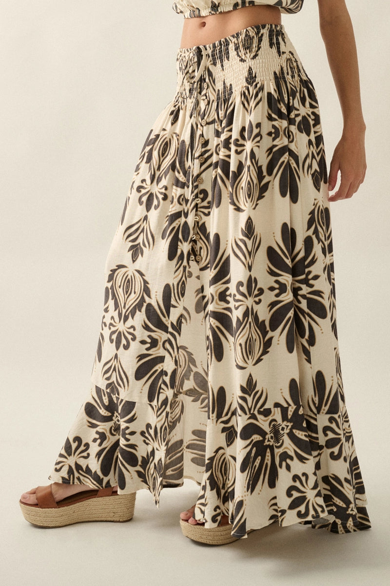 Olivia Maxi Skirt-Skirts-UrbanCulture-Boutique, A North Port, Florida Women's Fashion Boutique