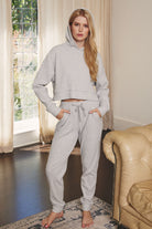 Winona Ribbed Hoodie Loungewear Set-Lounge Wear-UrbanCulture-Boutique, A North Port, Florida Women's Fashion Boutique