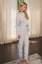 Winona Ribbed Hoodie Loungewear Set-Lounge Wear-UrbanCulture-Boutique, A North Port, Florida Women's Fashion Boutique