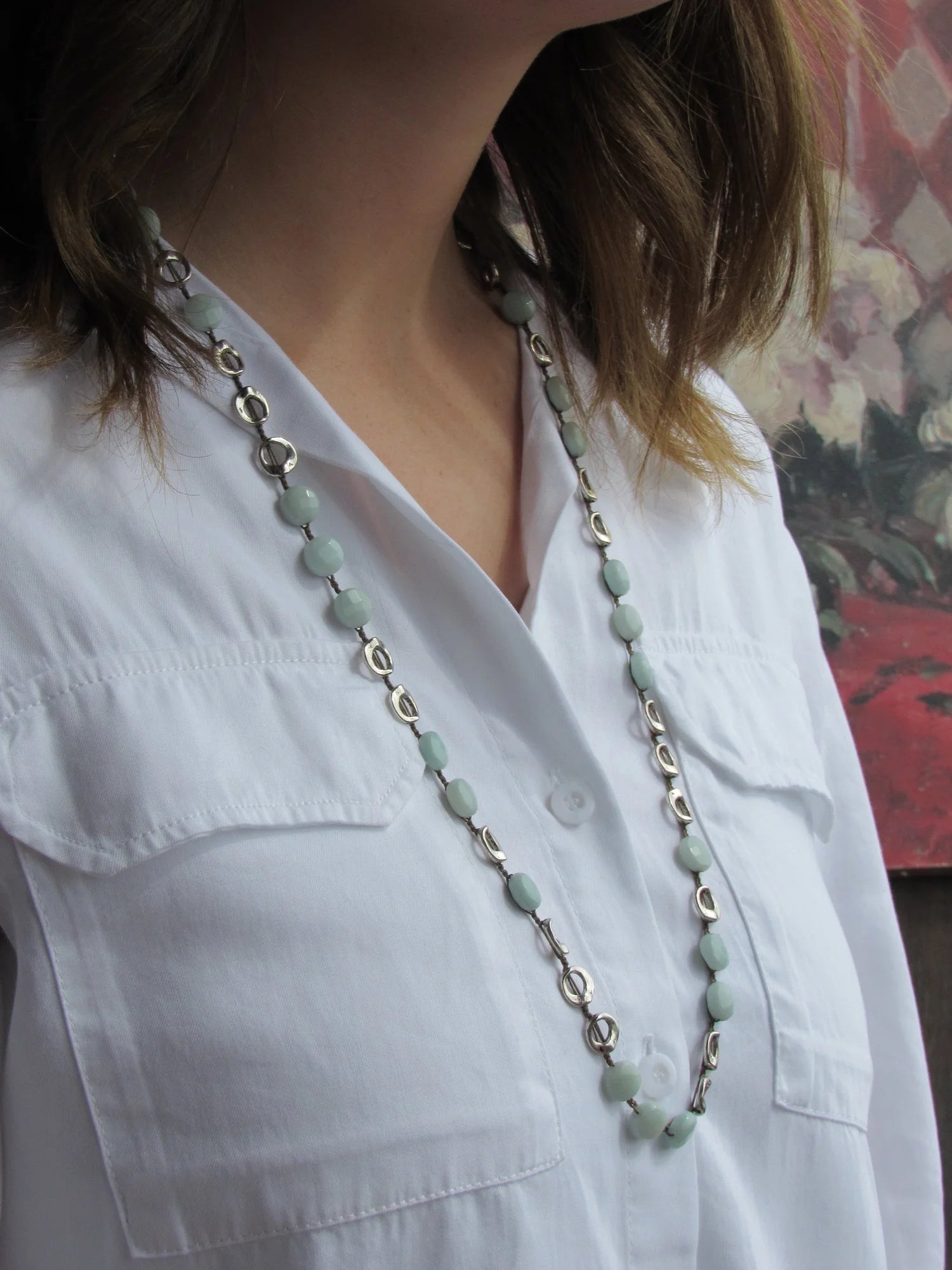 Dove Creek Long Wrap-Necklace-UrbanCulture-Boutique, A North Port, Florida Women's Fashion Boutique