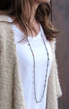 Boulder Long Wrap Necklace-Necklace-UrbanCulture-Boutique, A North Port, Florida Women's Fashion Boutique