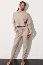 Winona Ribbed Hoodie Loungewear Set-Lounge Wear-UrbanCulture-Boutique, A North Port, Florida Women's Fashion Boutique