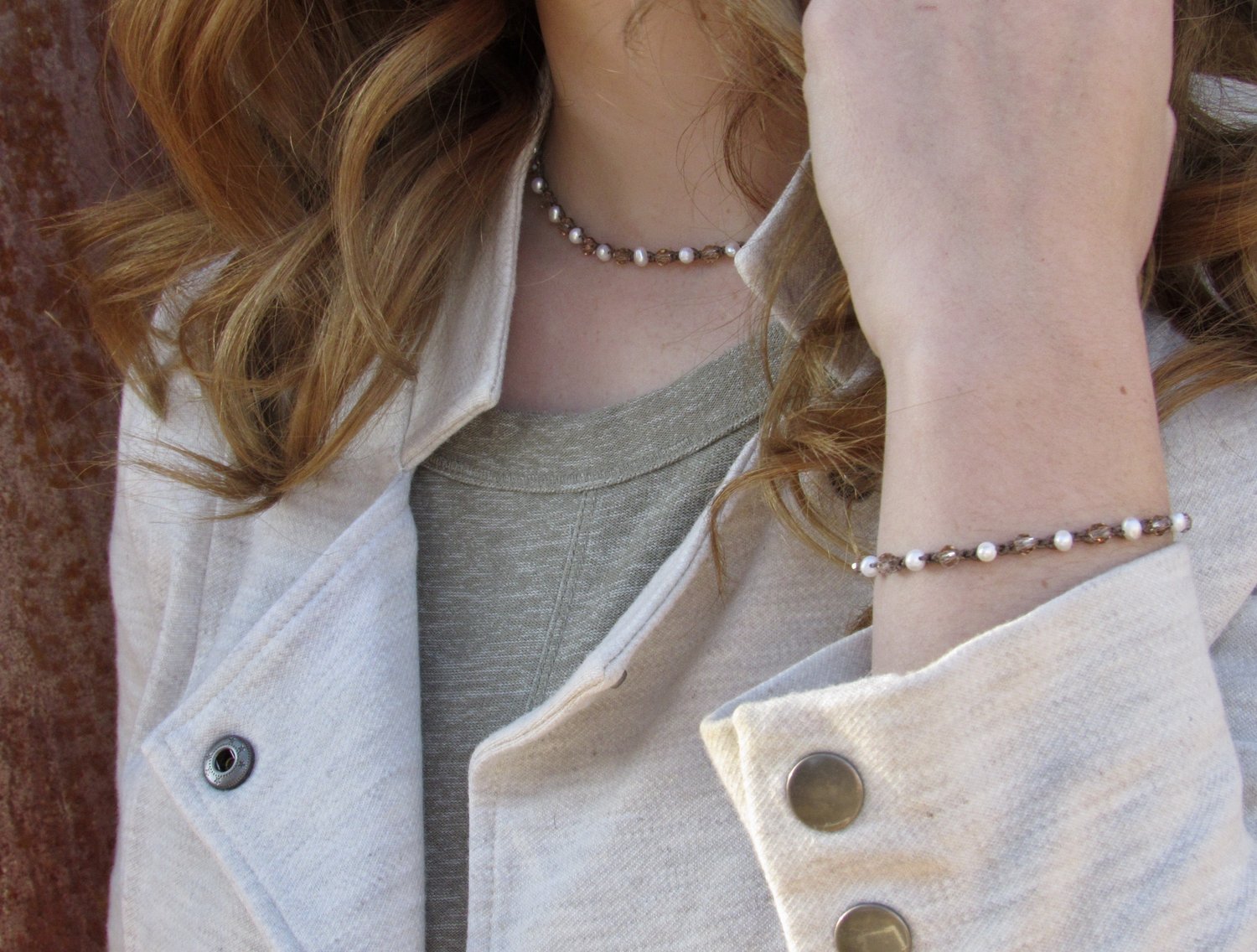 Golden Choker-Necklace-UrbanCulture-Boutique, A North Port, Florida Women's Fashion Boutique