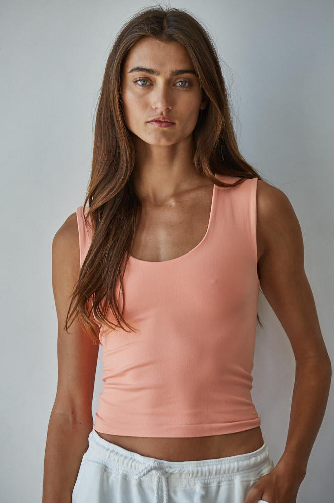 Samphire Tank Top-Tank Tops-UrbanCulture-Boutique, A North Port, Florida Women's Fashion Boutique