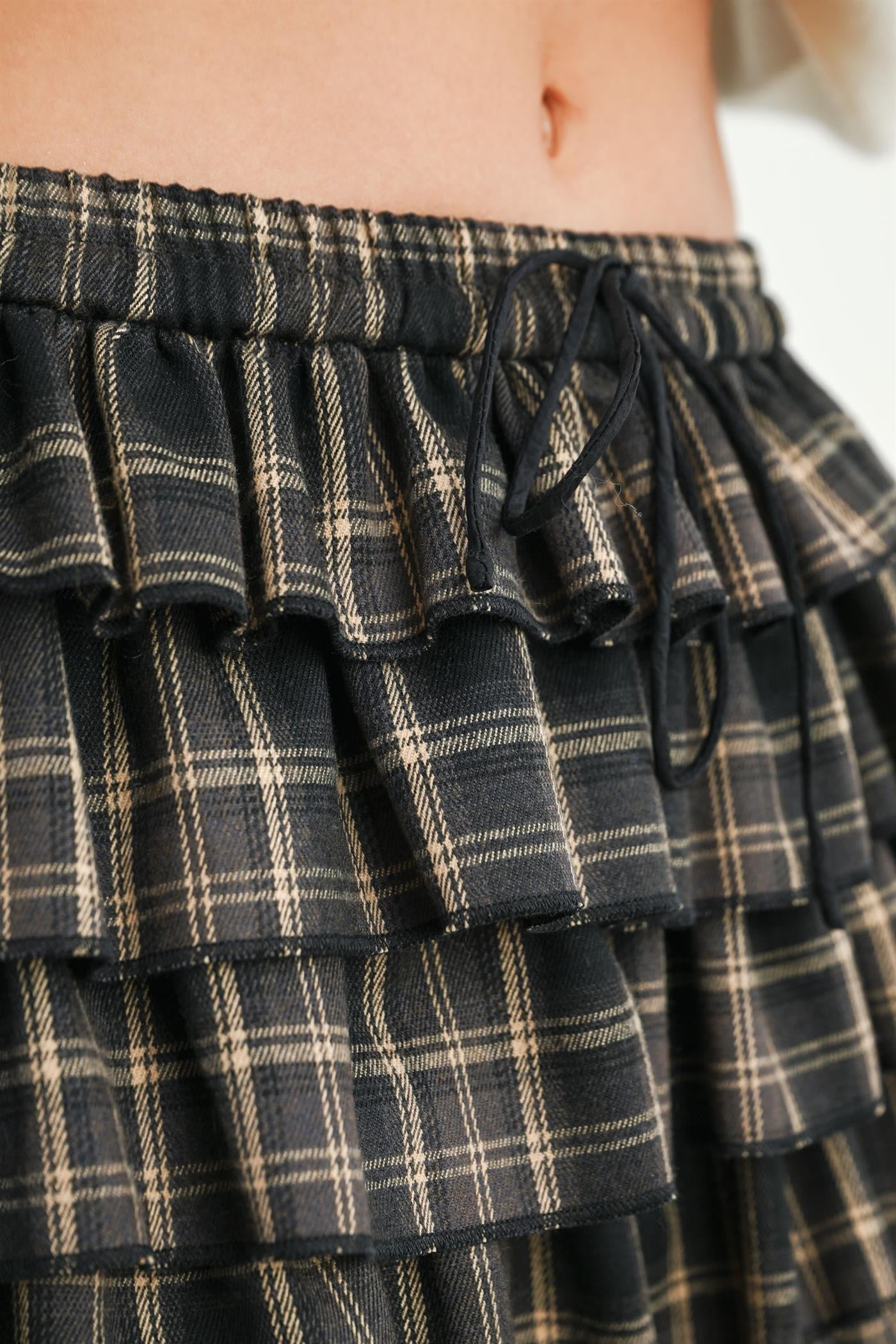 Kennedy Plaid Mini Skirt-Skirt-UrbanCulture-Boutique, A North Port, Florida Women's Fashion Boutique