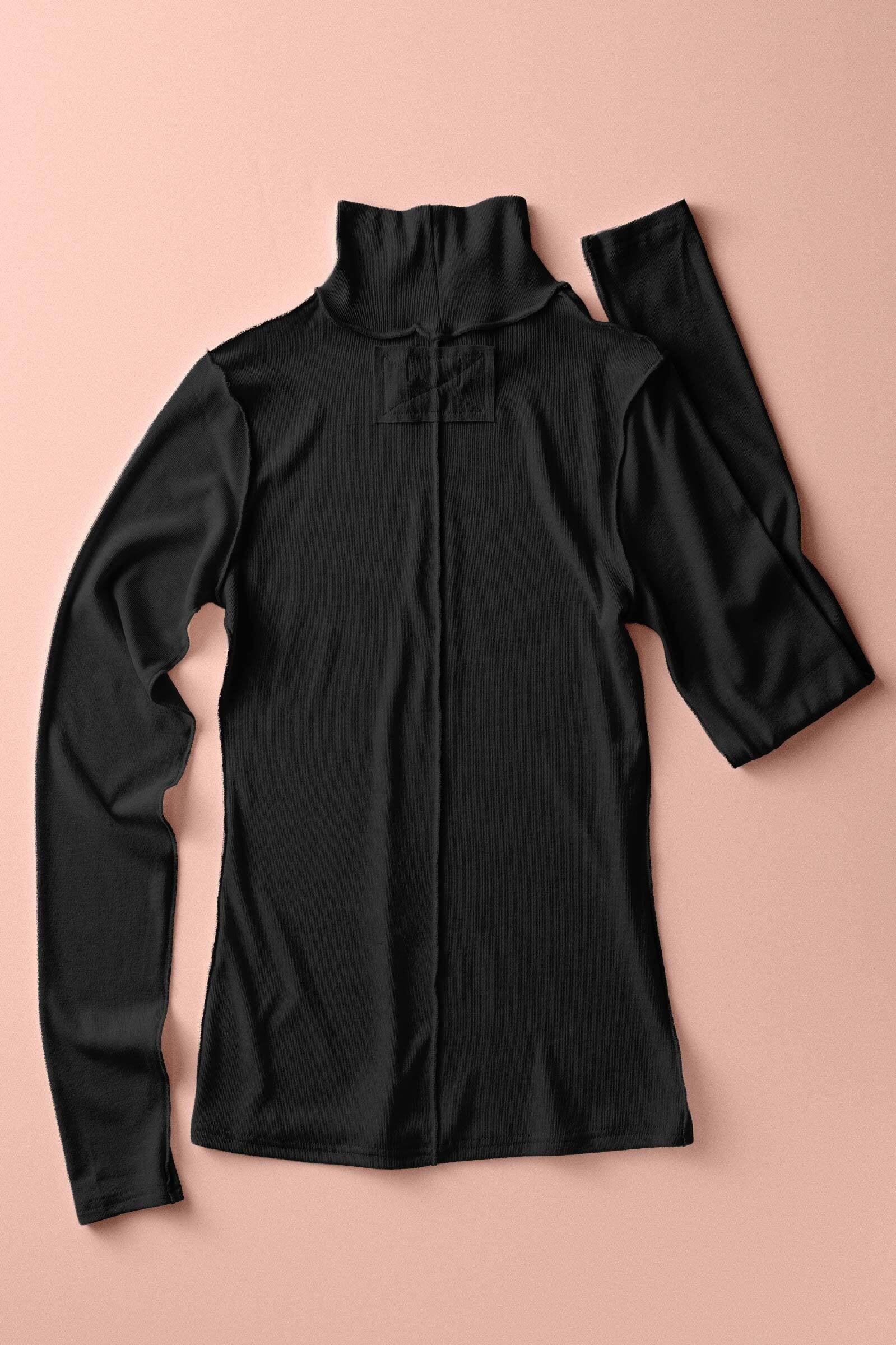 Haven Fitted Turtleneck-Long Sleeves-UrbanCulture-Boutique, A North Port, Florida Women's Fashion Boutique