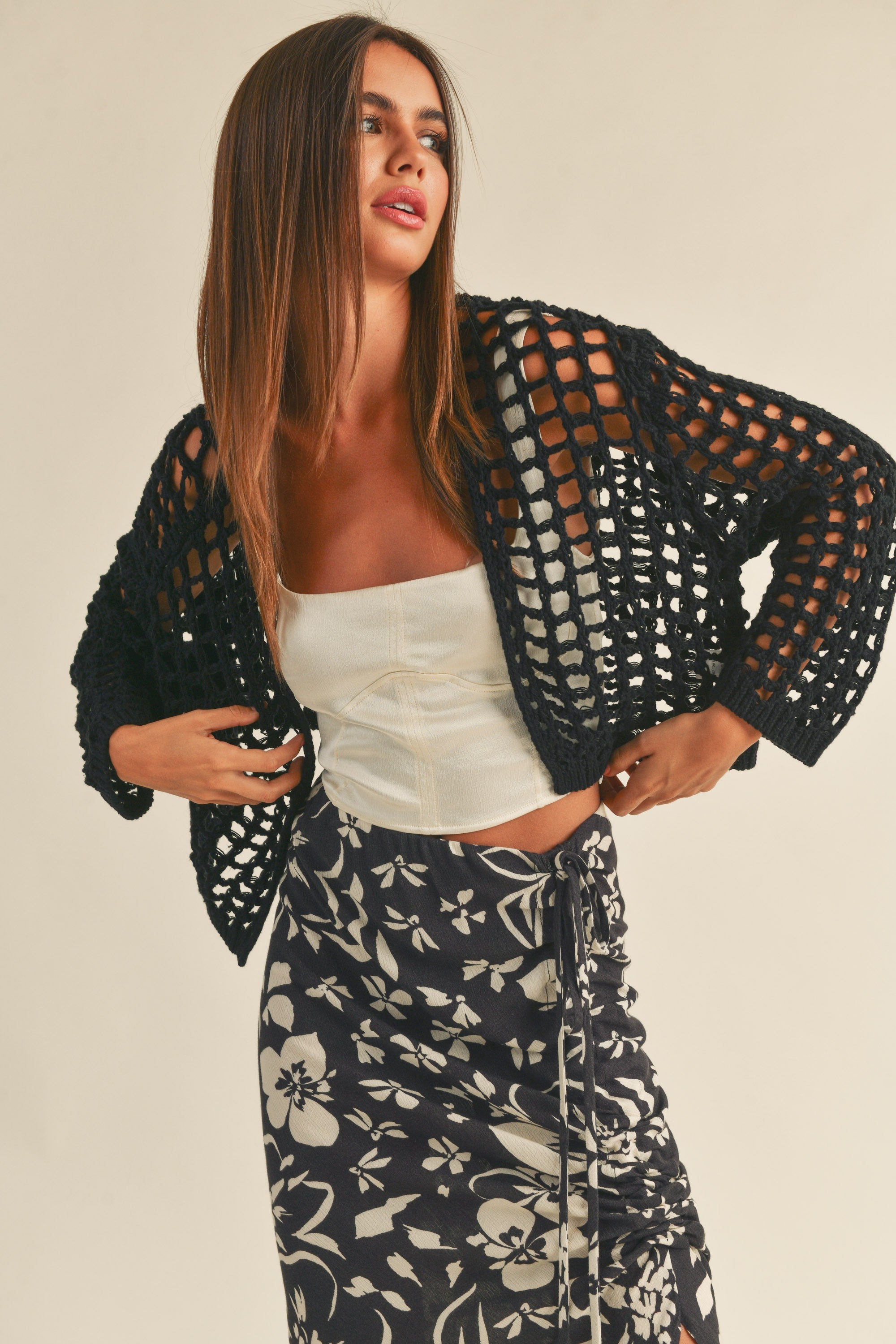 Maeve Knit Cardigan-Cardigan-UrbanCulture-Boutique, A North Port, Florida Women's Fashion Boutique