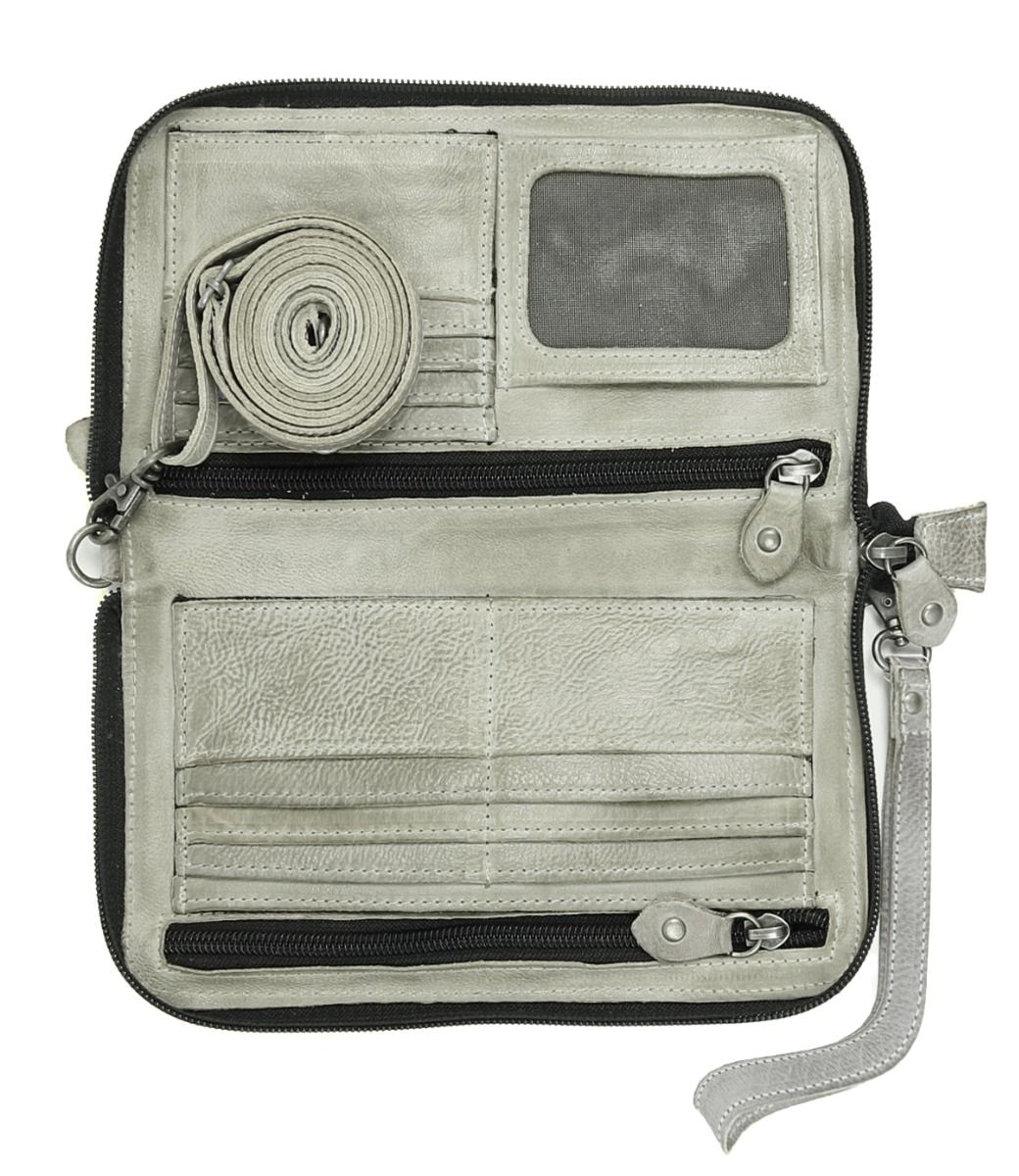 Templeton II-Alkaline/Icicle Rustic-Clutch-UrbanCulture-Boutique, A North Port, Florida Women's Fashion Boutique