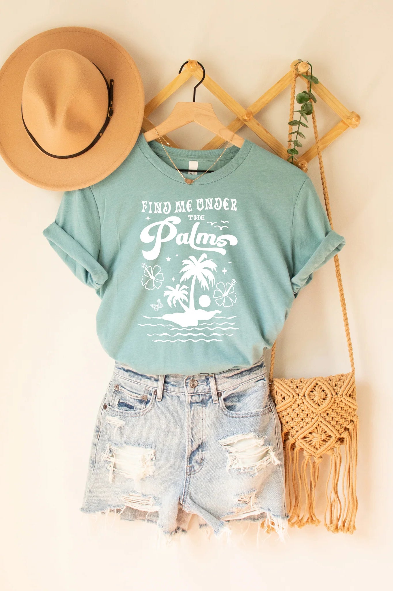 Find Me Under The Palms-Graphic Tees-UrbanCulture-Boutique, A North Port, Florida Women's Fashion Boutique