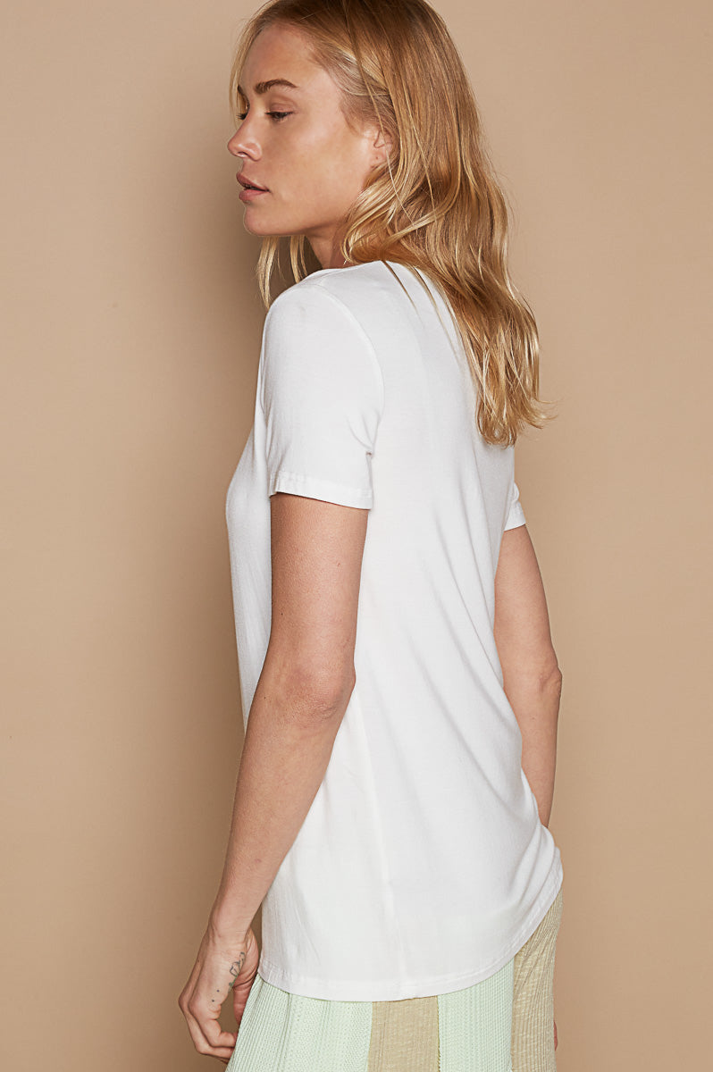 Josie Basic Tee-Short Sleeves-UrbanCulture-Boutique, A North Port, Florida Women's Fashion Boutique
