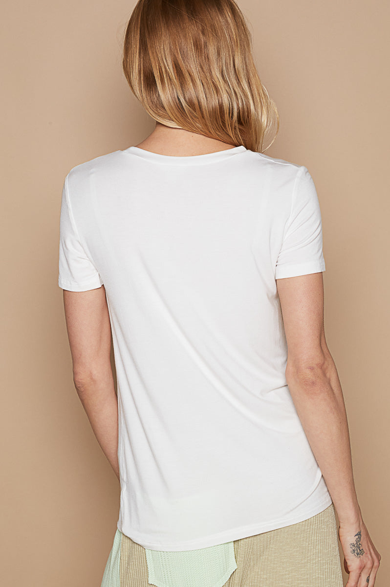 Josie Basic Tee-Short Sleeves-UrbanCulture-Boutique, A North Port, Florida Women's Fashion Boutique