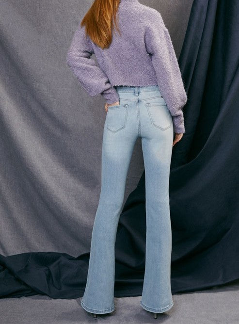 LIOAD Flared Women Blue Jeans - Buy LIOAD Flared Women Blue Jeans