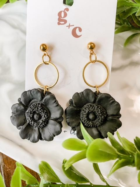 Poppy Earrings-earrings-UrbanCulture-Boutique, A North Port, Florida Women's Fashion Boutique