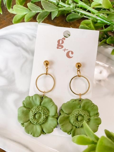 Poppy Earrings-earrings-UrbanCulture-Boutique, A North Port, Florida Women's Fashion Boutique