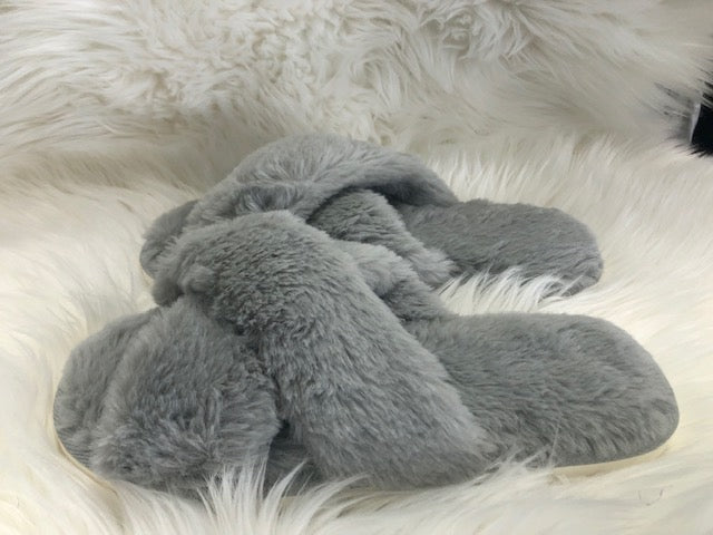 Super Soft Open Toe Slippers-Slippers-UrbanCulture-Boutique, A North Port, Florida Women's Fashion Boutique