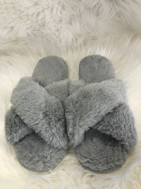 Super Soft Open Toe Slippers-Slippers-UrbanCulture-Boutique, A North Port, Florida Women's Fashion Boutique
