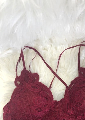 Love Me Lace Bralette-Bralettes-UrbanCulture-Boutique, A North Port, Florida Women's Fashion Boutique