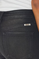 Mid Rise Distressed Black Jeans-Jeans-UrbanCulture-Boutique, A North Port, Florida Women's Fashion Boutique