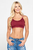 Lace Trim Ribbed Bralette-Bralettes-UrbanCulture-Boutique, A North Port, Florida Women's Fashion Boutique