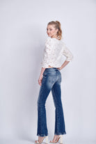 Low Rise Stretch Bootcut Jeans-Jeans-UrbanCulture-Boutique, A North Port, Florida Women's Fashion Boutique