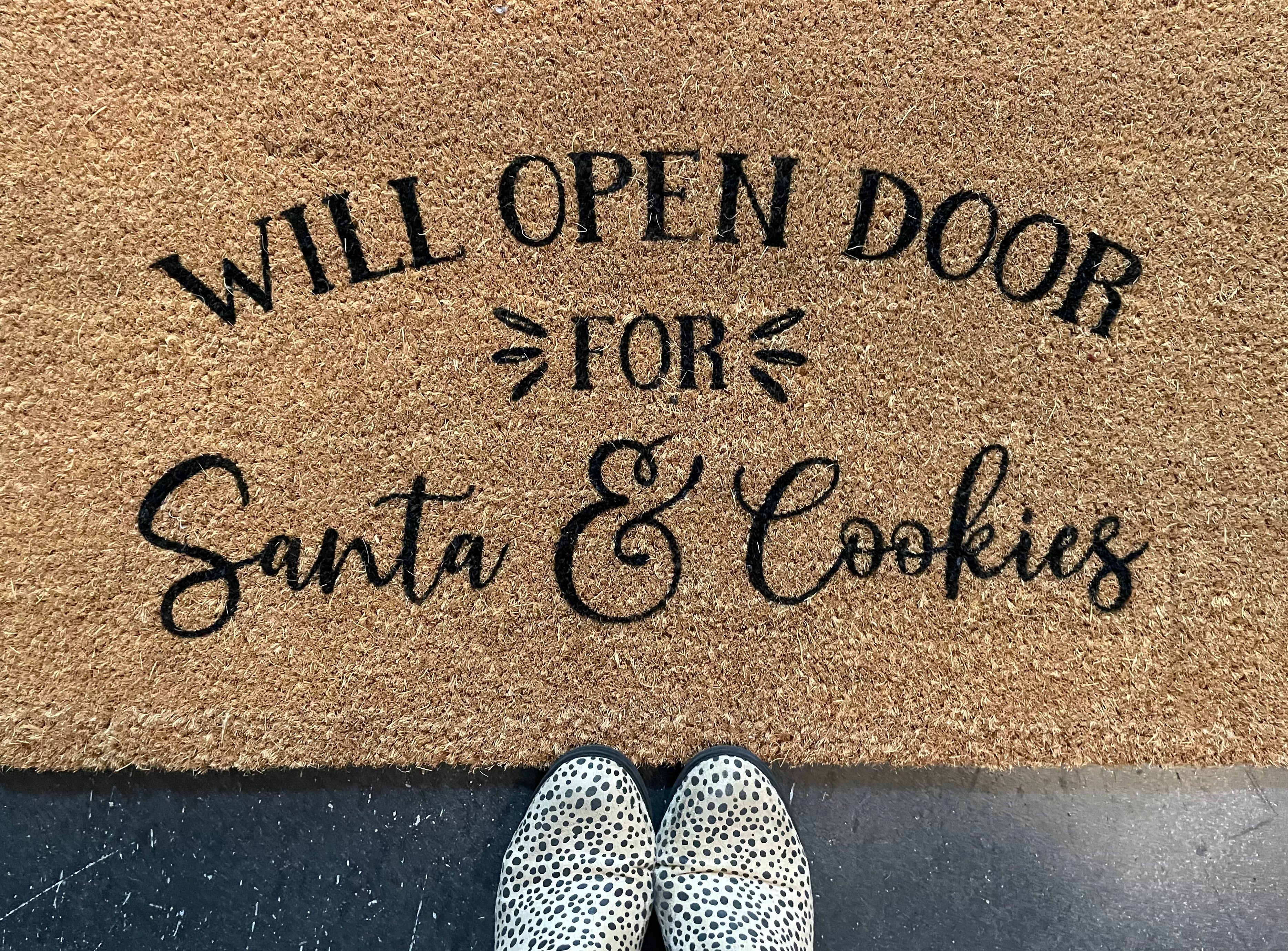 Christmas Welcome Mats