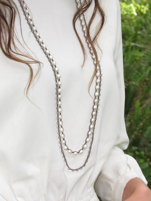 Arvada Long Wrap-Necklace-UrbanCulture-Boutique, A North Port, Florida Women's Fashion Boutique