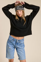 Calista the Essential Pullover Sweater-sweater-UrbanCulture-Boutique, A North Port, Florida Women's Fashion Boutique