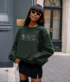 Christmas Doodle Sweatshirt-Graphic Sweatshirt-UrbanCulture-Boutique, A North Port, Florida Women's Fashion Boutique