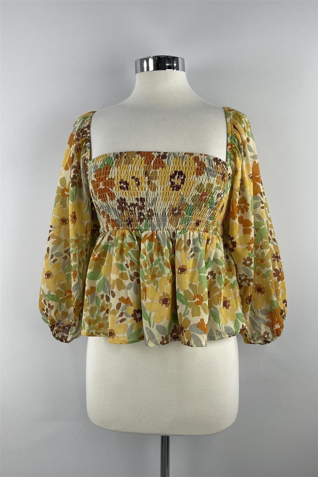 Sunny Days Top-Long Sleeves-UrbanCulture-Boutique, A North Port, Florida Women's Fashion Boutique