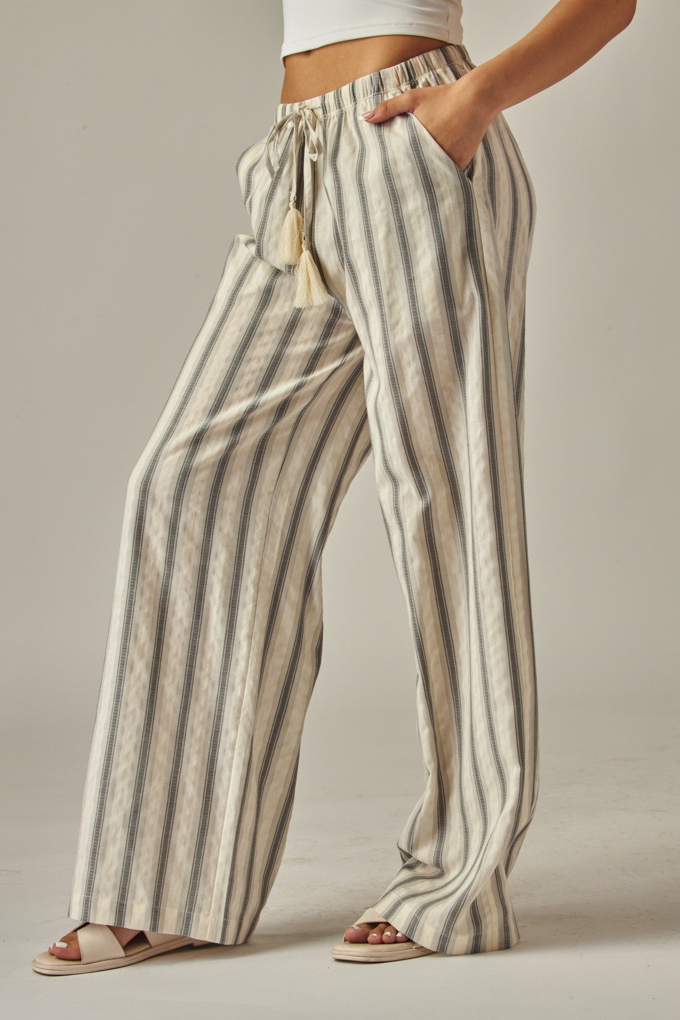 Aria Wide Leg Pants-Pants-UrbanCulture-Boutique, A North Port, Florida Women's Fashion Boutique