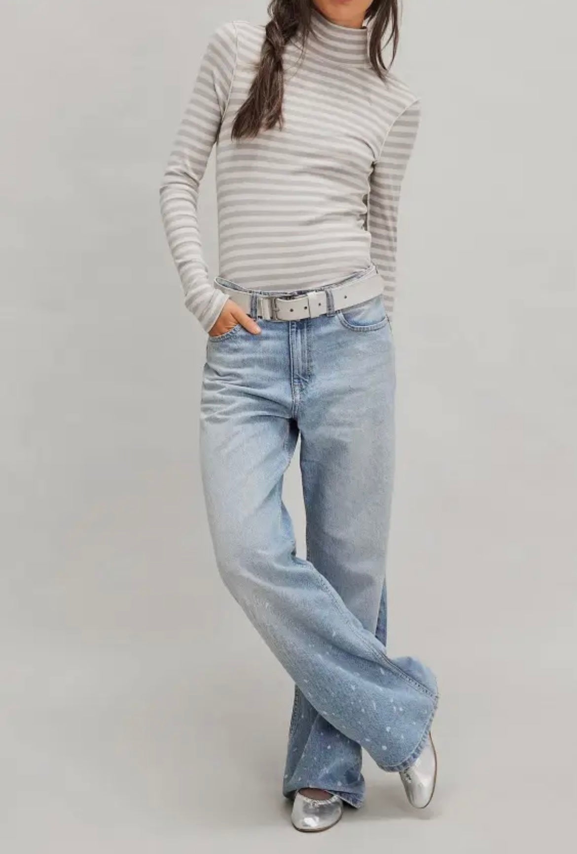 Mila Striped Turtleneck-Turtleneck-UrbanCulture-Boutique, A North Port, Florida Women's Fashion Boutique