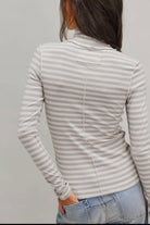 Mila Striped Turtleneck-Turtleneck-UrbanCulture-Boutique, A North Port, Florida Women's Fashion Boutique