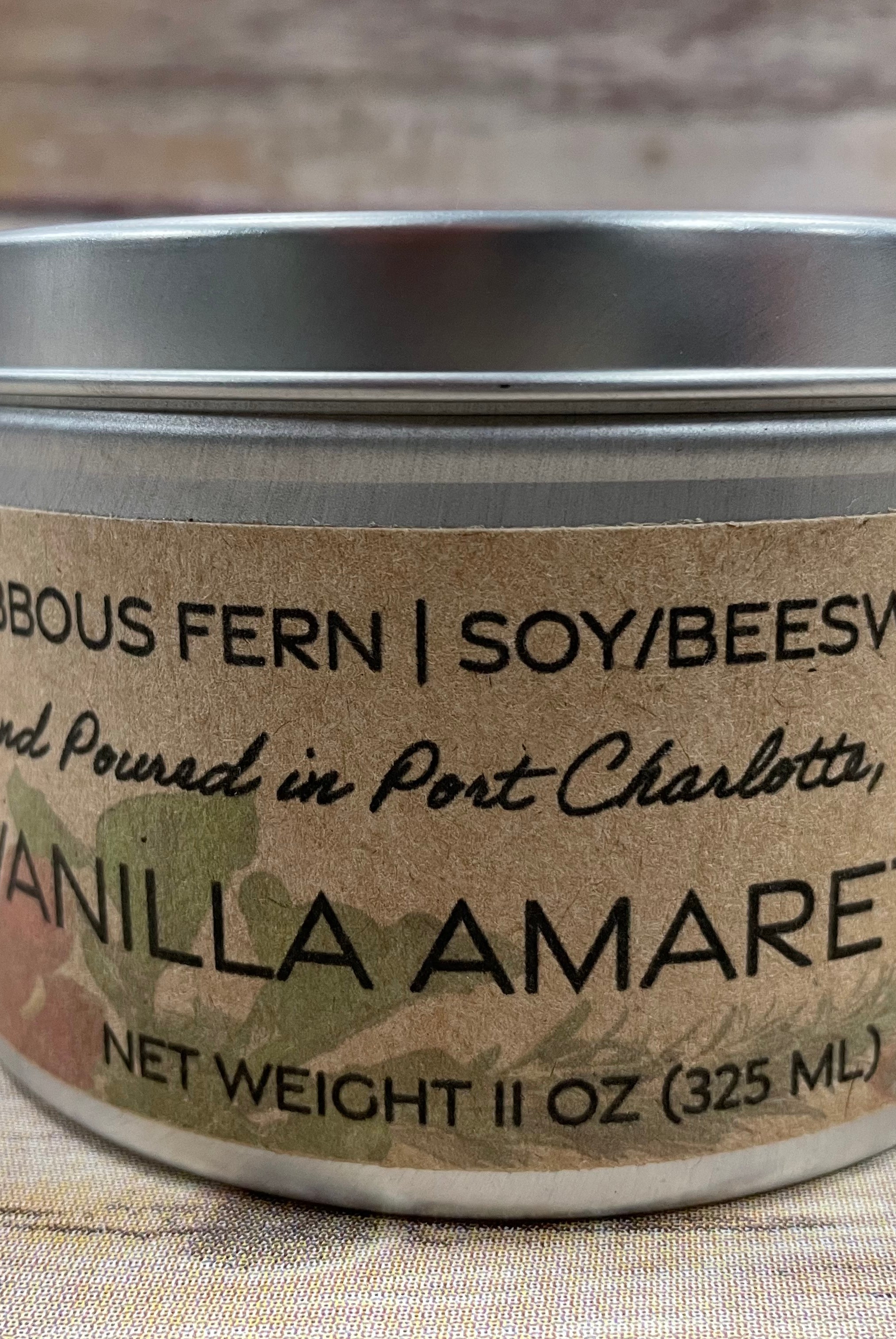 Vanilla Amaretto Candle (11 ounces)-Candles-UrbanCulture-Boutique, A North Port, Florida Women's Fashion Boutique